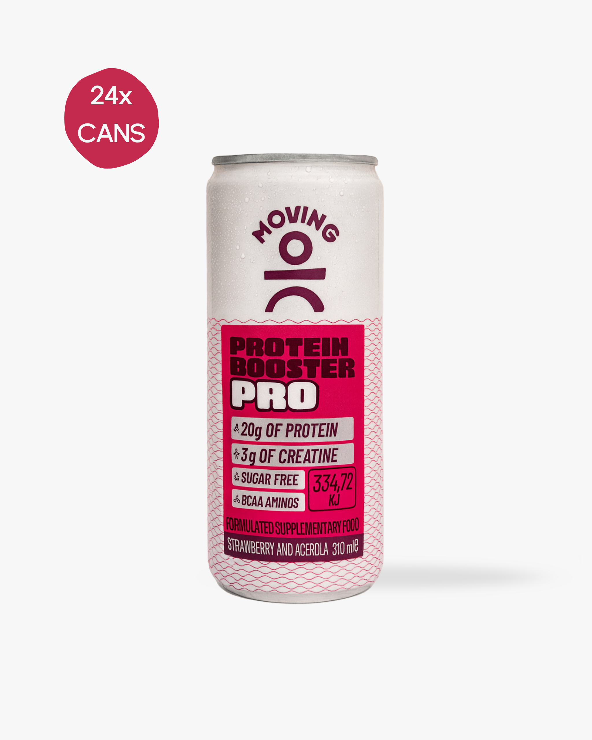Protein Booster Pro - Strawberry & Acerola - 24 Cans